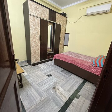 Bedroom in 2 BHK Builder Floor at Lajpat Nagar I – for Rent