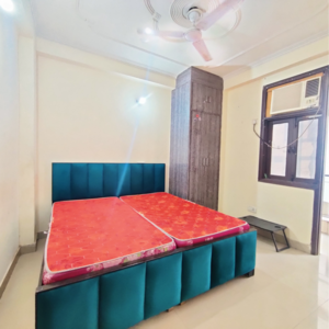 Bedroom in 1 BHK Builder Floor at Saket – for Rent