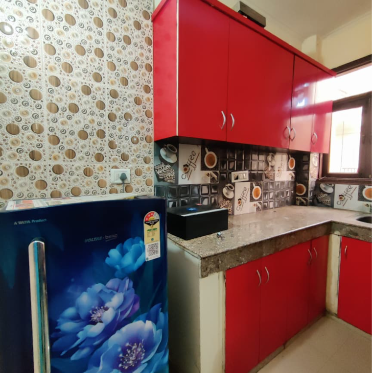 Kitchen, saket 1 Bedroom 600 Sq.Ft. Builder Floor In Saket Delhi 9551470