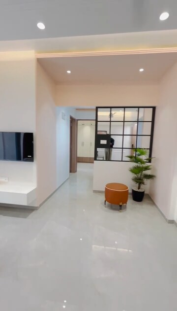 Living Room in 1 BHK Apartment at VTB Crown, Moshi – for Sale