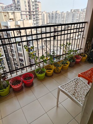 Balcony in 3 BHK Apartment at Supertech EcoVillage III, Sector 16b Greater Noida – for Sale