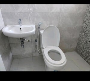 Bathroom in 2 BHK Apartment at Sowparnika Ashiyana, Samethanahalli – for Rent