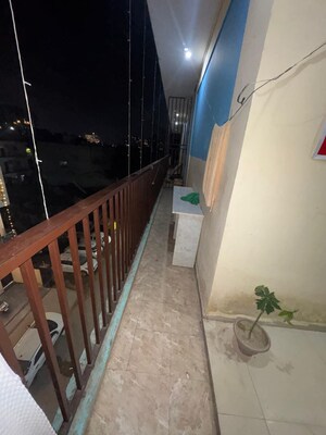 Balcony in 1 BHK Apartment at Vip Road – for Rent