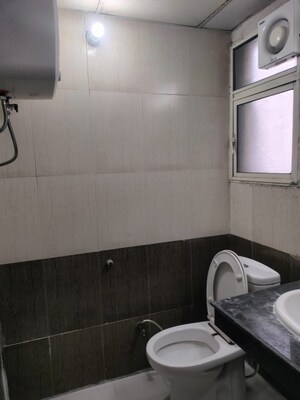 Bathroom in 3 BHK Apartment at Nimbus The Hyde park, Sector 78 – for Rent