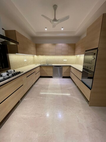 Kitchen in 3 BHK Builder Floor at Greater Kailash I – for Rent