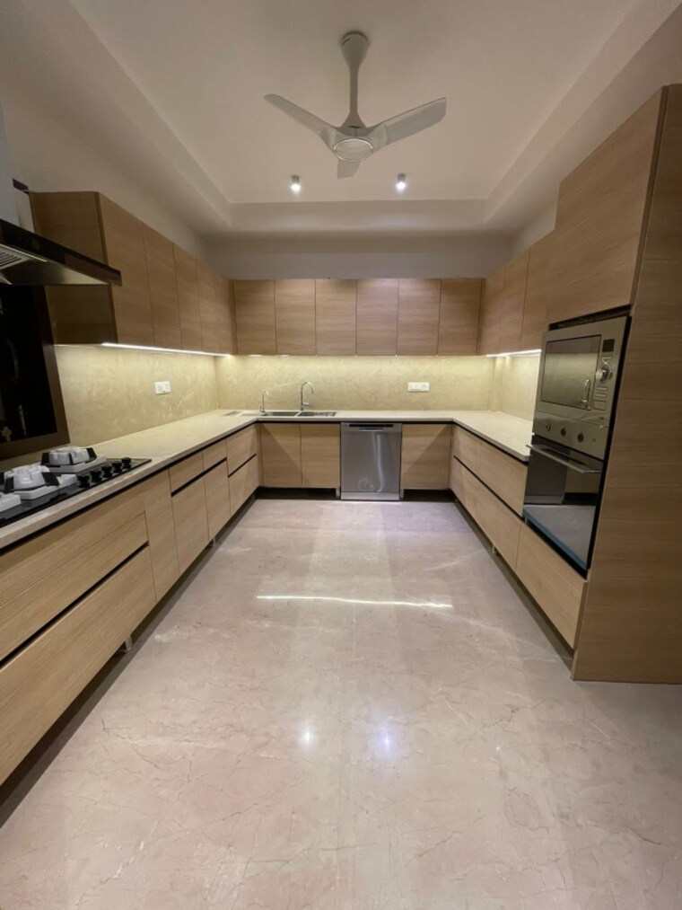 Kitchen, greater kailash i 3.5 Bedroom 3700 Sq.Ft. Builder Floor In Greater Kailash I Delhi 9551592