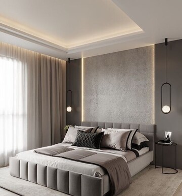 Bedroom in 2 BHK Apartment at Eco Star, Goregaon East – for Rent