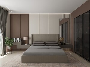 Bedroom in 2 BHK Apartment at Eco Star, Goregaon East – for Rent