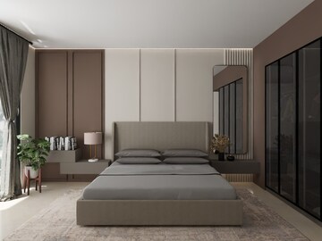 Bedroom in 2 BHK Apartment at Eco Star, Goregaon East – for Rent