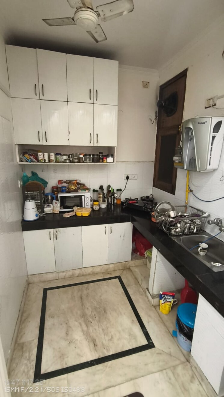 Kitchen, malviya nagar 2 Bedroom 900 Sq.Ft. Builder Floor In Malviya Nagar Delhi 9551587