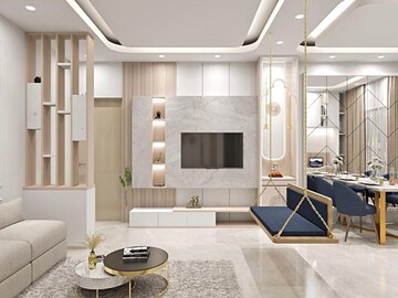 Living Room in 2.5 BHK Apartment at Suryoday CHS Goregoan, Goregaon East – for Rent