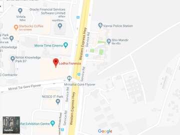 2 BHK Apartment – Map Location View at Lodha Fiorenza, Goregaon East - for Sale