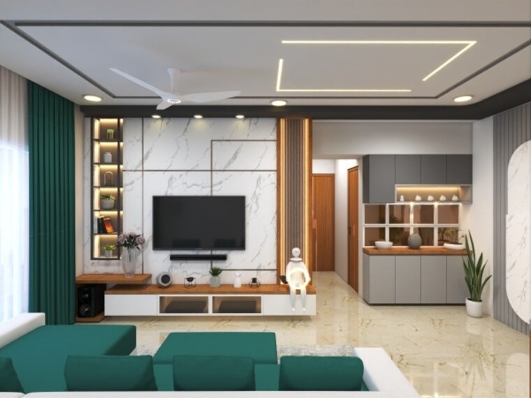 Living Room, suryoday-chs-goregoan 2.5 Bedroom 1350 Sq.Ft. Apartment In Goregaon East Mumbai 9551603