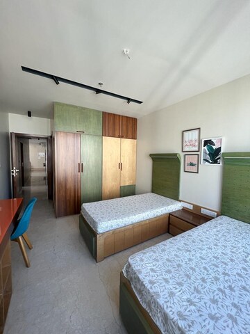 Bedroom in 4 BHK Apartment at Oberoi Realty Prisma, Andheri East – for Rent