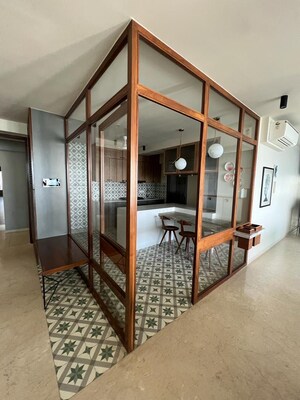 Parking in 4 BHK Apartment at Oberoi Realty Prisma, Andheri East – for Rent