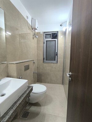 Bathroom in 3 BHK Apartment at Sunteck City Avenue 4, Goregaon West – for Rent