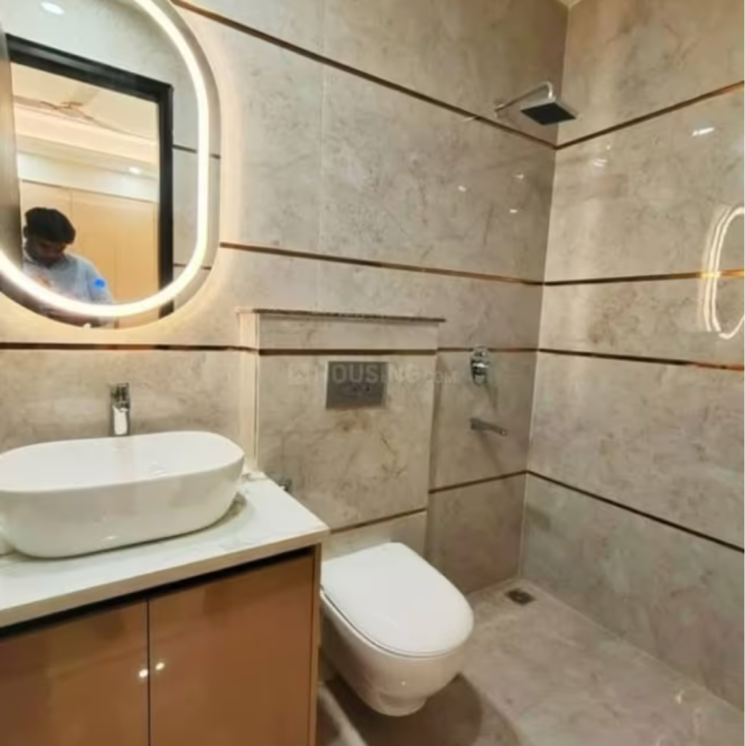 Bathroom, sector 5 pushpak nagar 1.5 Bedroom 900 Sq.Ft. Apartment In Sector 5 Pushpak Nagar Navi Mumbai 9551645