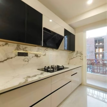 Kitchen in 1.5 BHK Apartment at Sector 5 Pushpak Nagar – for Sale