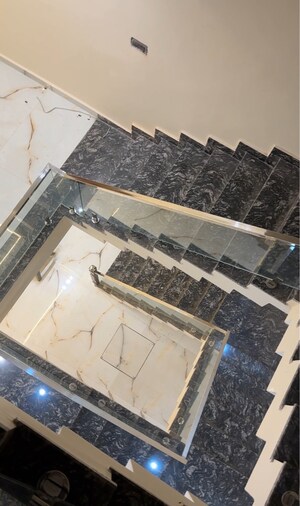 Staircase in 4 BHK Villa at Dlw Colony – for Sale