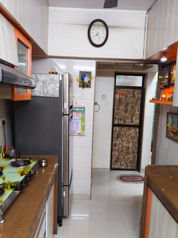 Kitchen in 1 BHK Apartment at Ashokvan Apartments, Dahisar East – for Rent