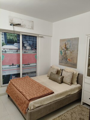 Bedroom in 1 BHK Apartment at Dosti West County, Balkum Pada – for Sale
