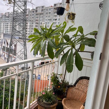 Balcony in 2 BHK Apartment at SJR Blue Waters, Rajvi Nagar – for Sale