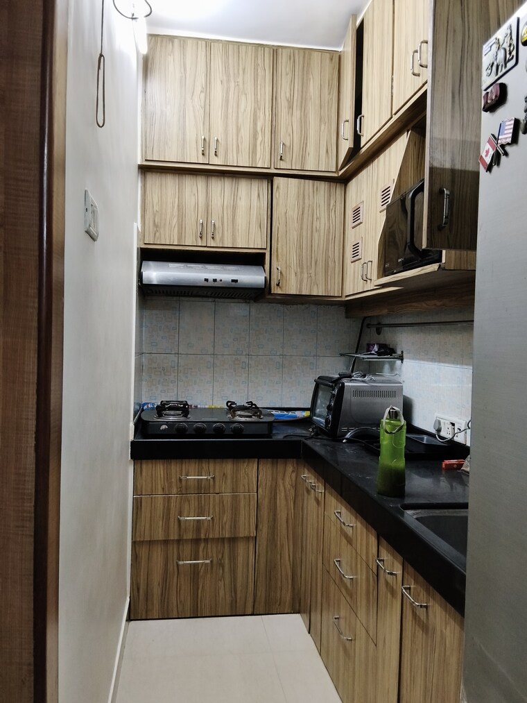 Kitchen, golden-orchid 1.5 Bedroom 650 Sq.Ft. Apartment In Santacruz East Mumbai 9551729
