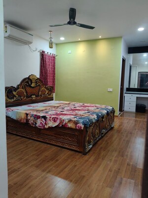 Bedroom in 3 BHK Apartment at Rajapushpa Provincia, Narsingi – for Rent