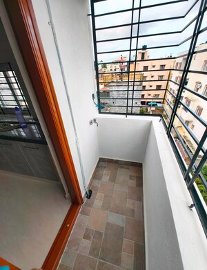 Balcony in 1 BHK Builder Floor at DSR Divine, New Thippasandra – for Rent