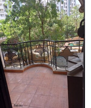 Balcony in 2 BHK Apartment at Handewadi Road – for Rent