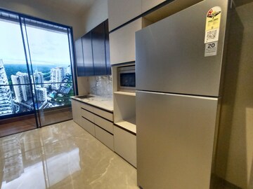 Kitchen in 4 BHK Apartment at Akshar One Akshar, Sanpada – for Rent