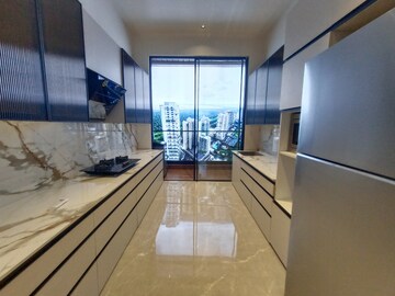 Kitchen in 4 BHK Apartment at Akshar One Akshar, Sanpada – for Rent