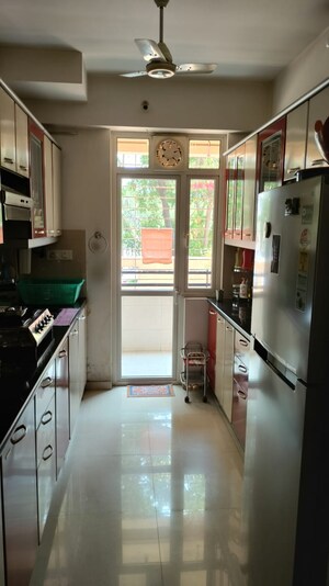 Kitchen in 2 BHK Apartment at Hiranandani Astra, Ghodbunder Road – for Rent