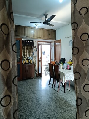 Dining area in 3 BHK Apartment at Vasundhara Enclave – for Sale