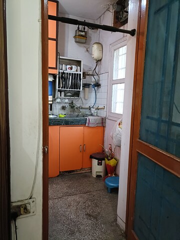 Kitchen in 3 BHK Apartment at Vasundhara Enclave – for Sale