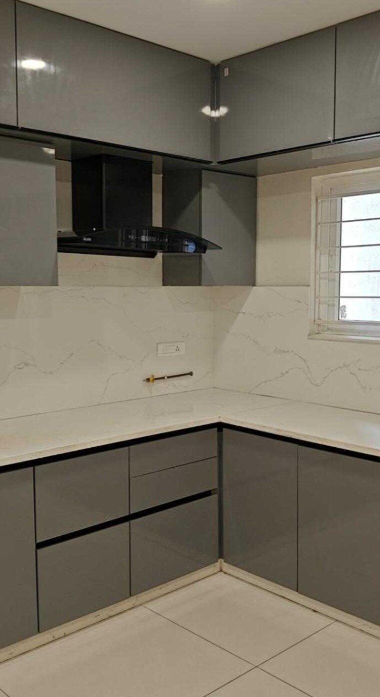 Kitchen, my-home-krishe 3 Bedroom 1835 Sq.Ft. Apartment In Financial District Hyderabad 9551864