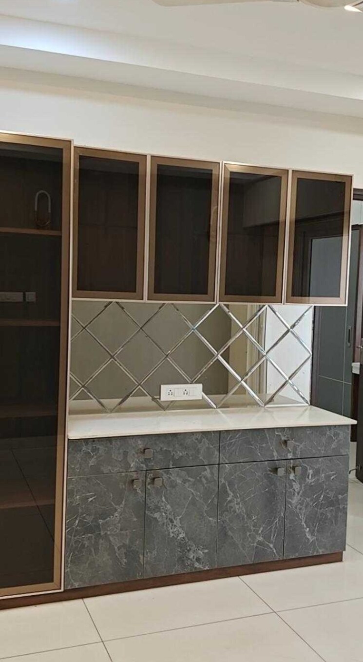 Kitchen, my-home-krishe 3 Bedroom 1835 Sq.Ft. Apartment In Financial District Hyderabad 9551864