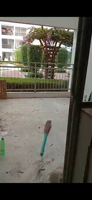 Balcony in 3 BHK Apartment at Shapoorji Pallonji Joyville Gurgaon, Sector 102 – for Rent