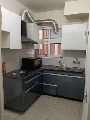 Kitchen in 2 BHK Apartment at Windlass River Valley, Harrawala – for Rent