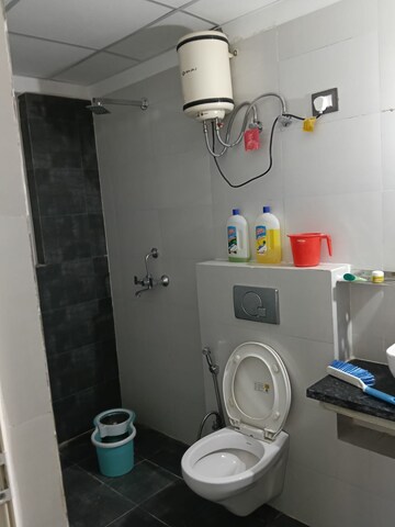 Bathroom in 2 BHK Apartment at Windlass River Valley, Harrawala – for Rent
