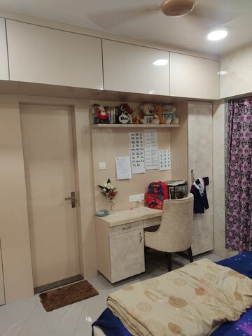 Living Room in 3 BHK Apartment at Vastu Tower, Malad West – for Rent