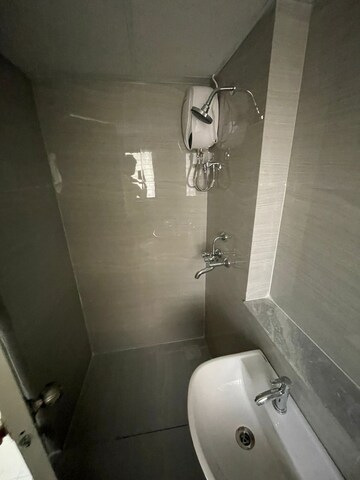 Bathroom in 3 BHK Apartment at Mutha Sai Nirvana, Shahad – for Rent