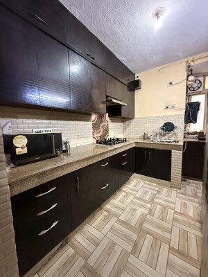 Kitchen in 3 BHK Apartment at Ip Extension – for Sale