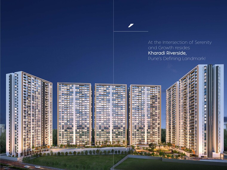 Exterior View, kharadi 3 Bedroom 1098 Sq.Ft. Apartment In Kharadi Pune 9551939