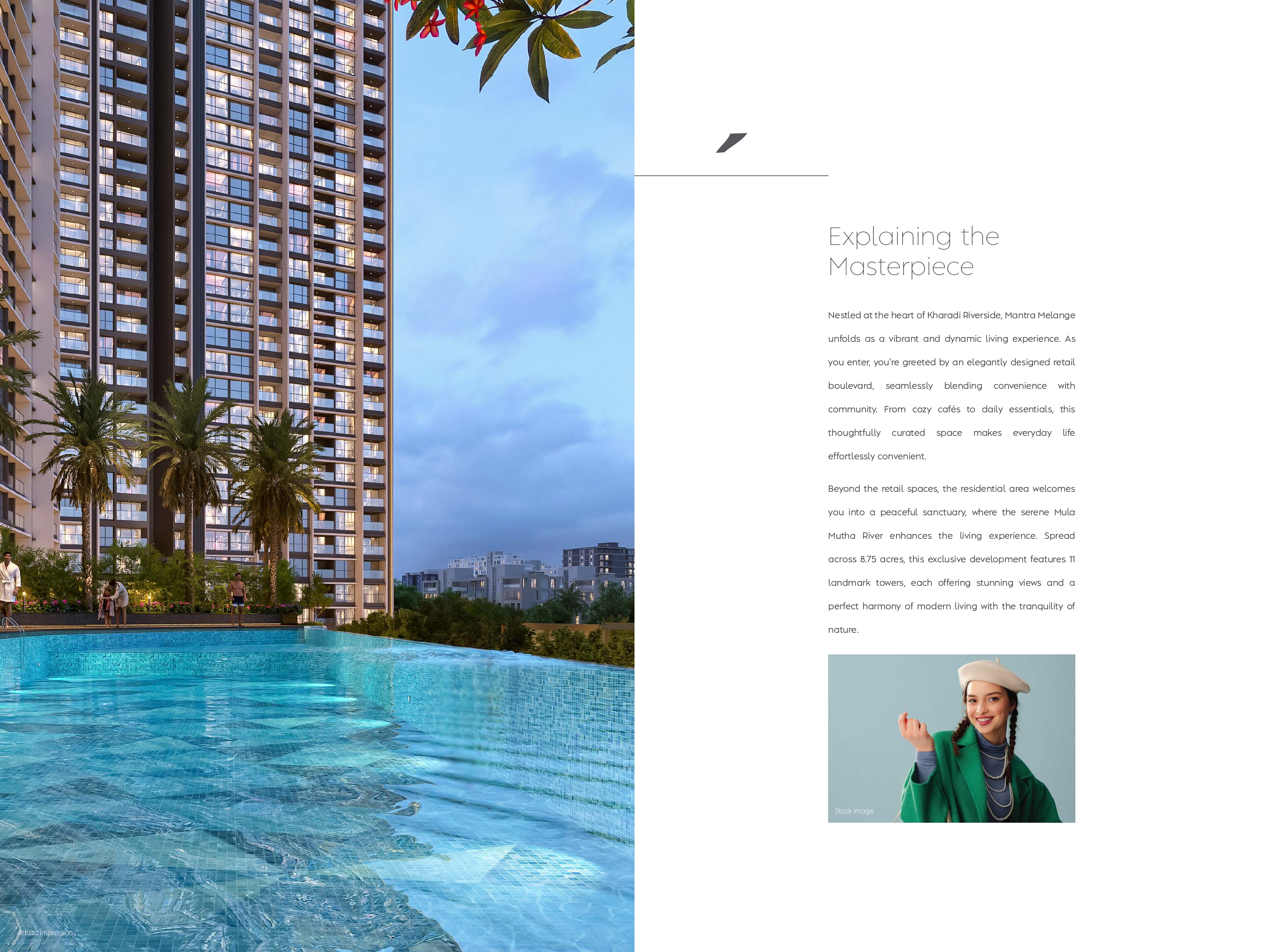 3 BHK + Extra Room Apartment For Sale in Mantra Melange