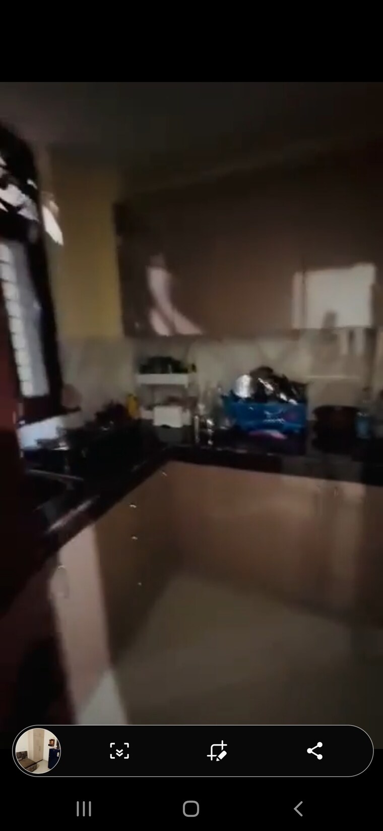 Kitchen, palam vihar 1 Bedroom 500 Sq.Ft. Independent House In Palam Vihar Gurgaon 9551984