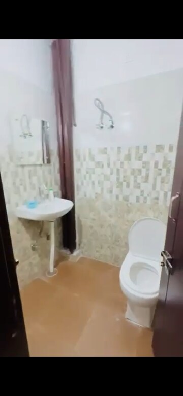 Bathroom in 1 BHK Independent House at Palam Vihar – for Rent