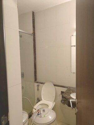 Bathroom in 3 BHK Apartment at Prabhadevi CHS, Prabhadevi – for Rent