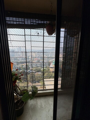 Balcony in 2 BHK Apartment at Kanakia Spaces Niharika, Manpada – for Rent