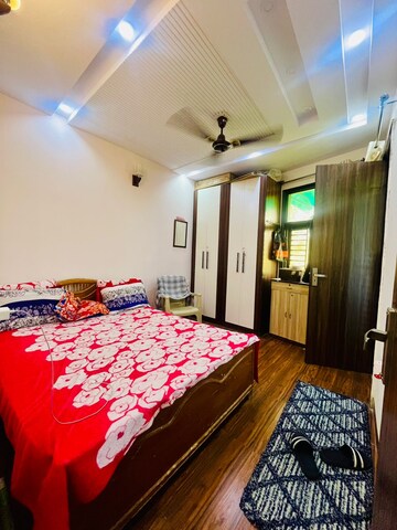 Bedroom in 1 BHK Builder Floor at Dwarka – for Rent